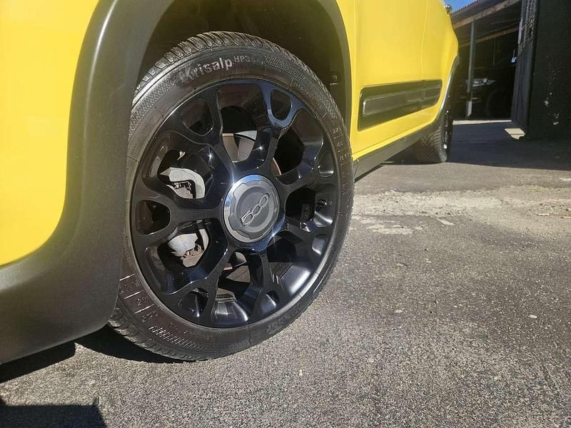 Usata Fiat 500L Trekking 120 CV (88 kW) 2014 Giallo Monovolume