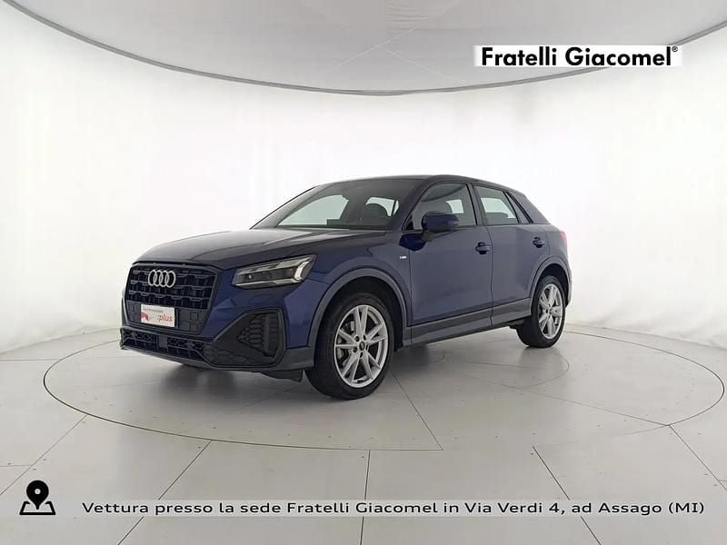 Usata Audi Q2 S-Line 116 CV (85 kW) 2023 Blu navarra metallizzato SUV