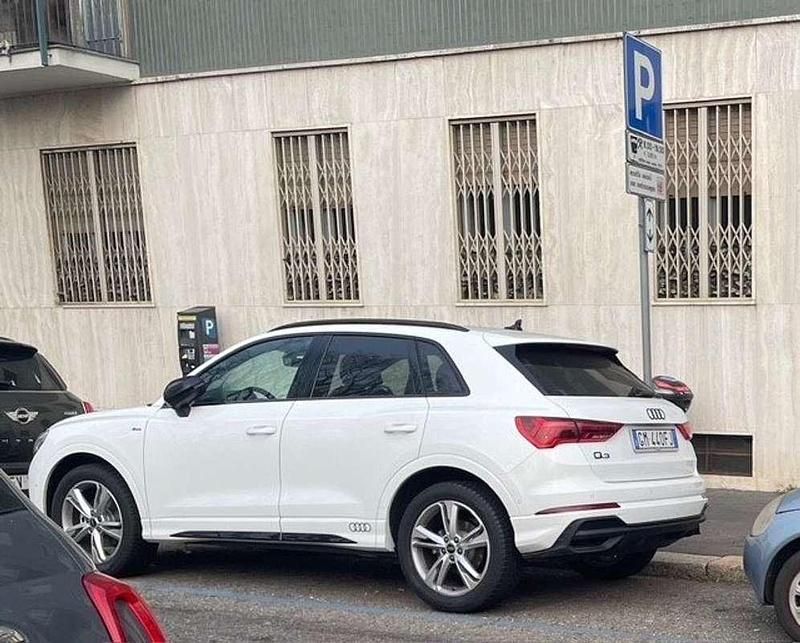 Bianco Usata 2022 Audi Q3 S-Line SUV | 38.500 € (Molto cara) - Immagine 1/1