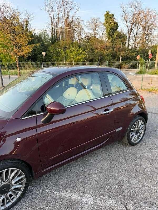 Usata Fiat 500 Lounge 69 CV (50 kW) 2017 Rosso Utilitaria