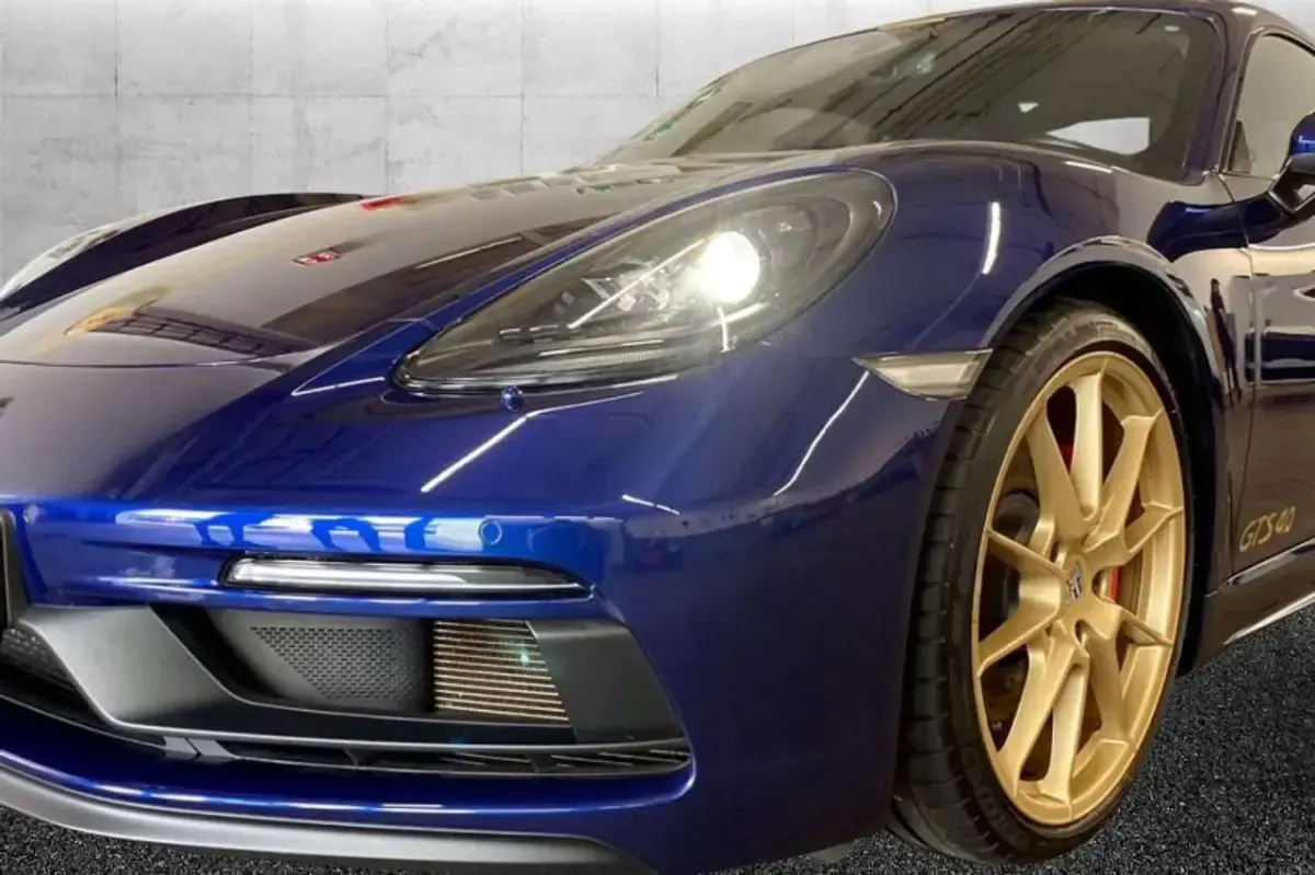 Usata Porsche Cayman 400 CV (294 kW) 2021 Blu/azzurro Coupé