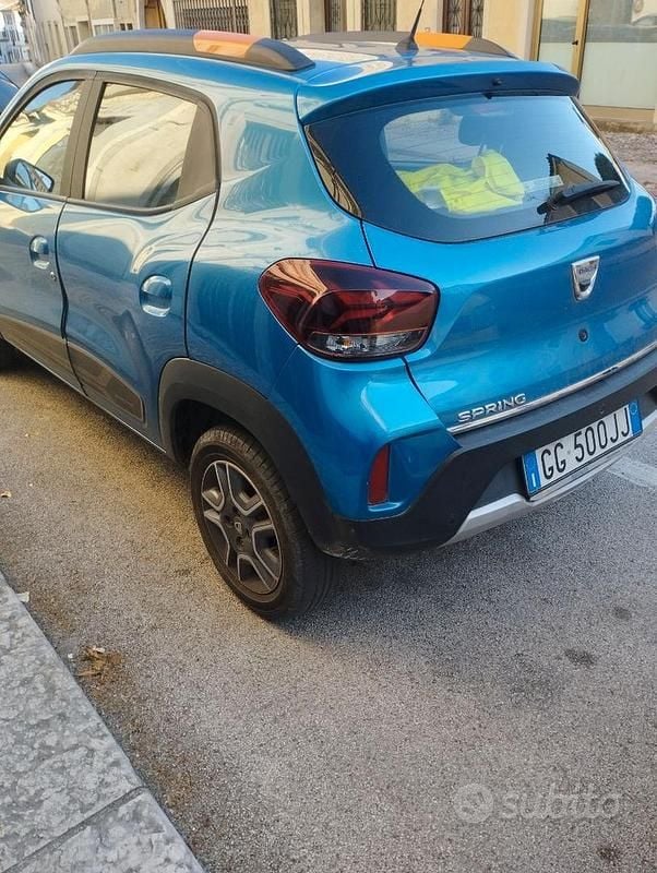 Usata Dacia Spring 33 kW (45 CV) 2021 Blu Utilitaria