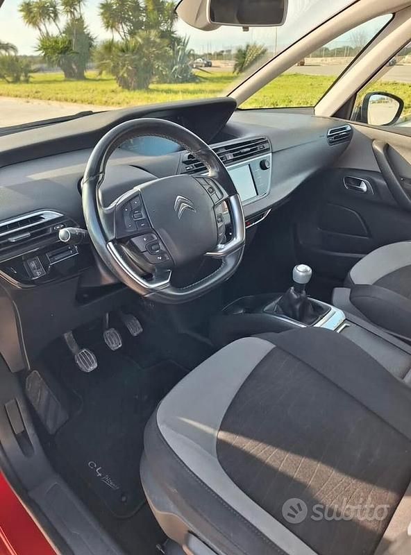 Usata Citroën C4 Picasso Exclusive 115 CV (84 kW) 2014 Rosso Monovolume