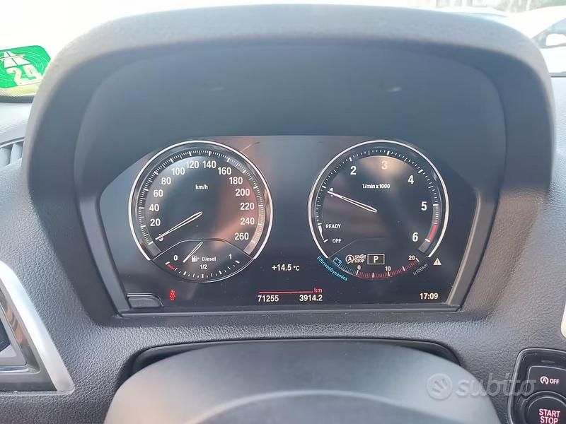 Usata BMW 116 116 CV (85 kW) 2018 Nero Utilitaria