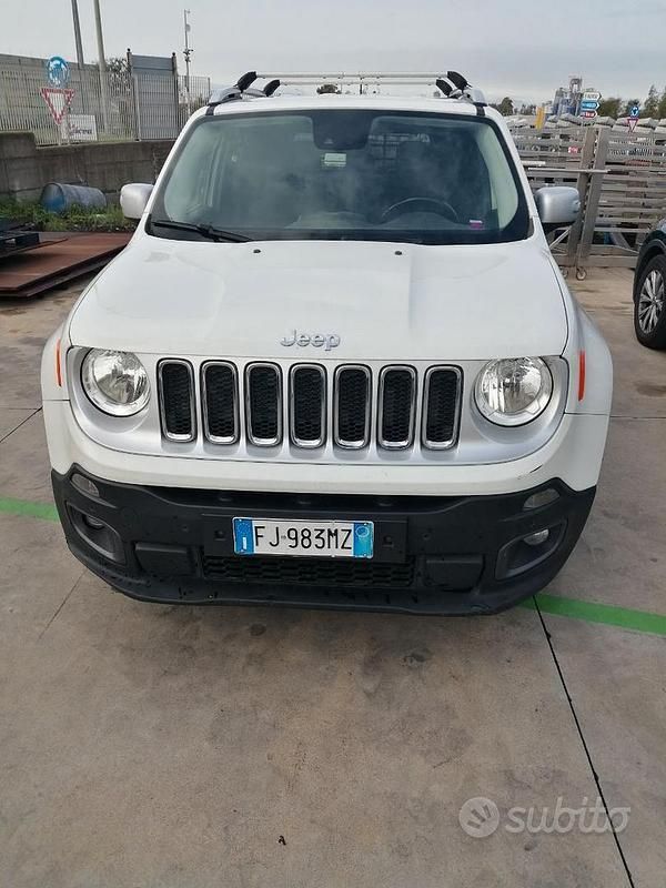 Usata Jeep Renegade Limited 120 CV (88 kW) 2017 Bianco SUV