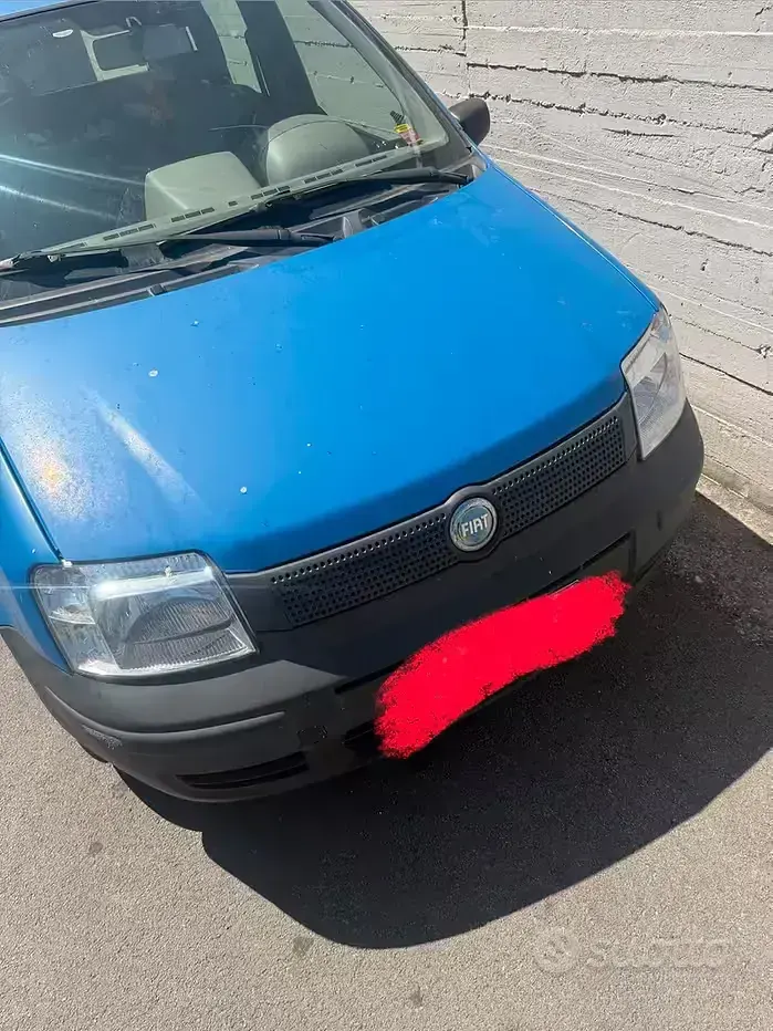 Usata Fiat Panda 54 CV (39 kW) 2004 Bluazzurro Utilitaria