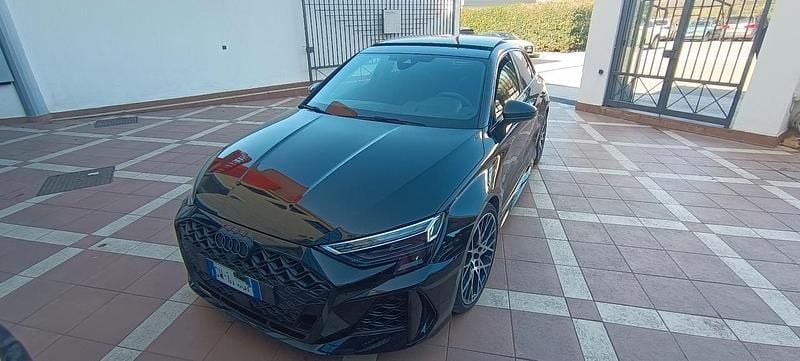 Usata Audi RS3 Comfort 399 CV (293 kW) 2025 Nero Berlina