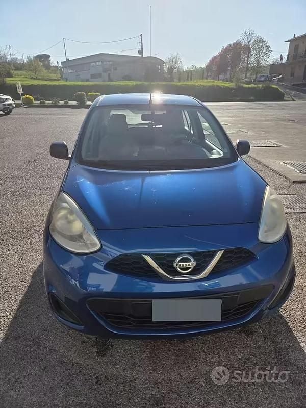 Usata Nissan Micra 2014 Blu Utilitaria