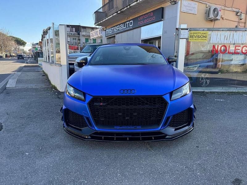 Usata Audi TT RS Ambiente 400 CV (294 kW) 2020 Blu/azzurro Coupé