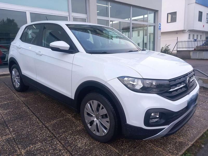 Bianco Usata 2021 VW T-Cross SUV | 14.900 € (Buon prezzo) - Immagine 1/4
