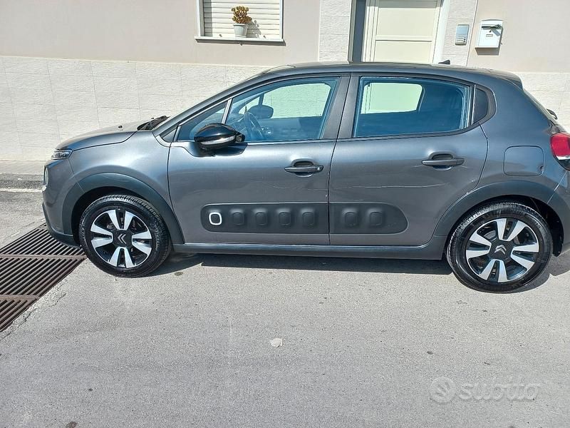 Usata Citroën C3 102 CV (75 kW) 2018 Grigio Utilitaria