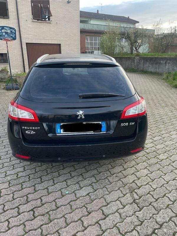 Usata Peugeot 508 112 CV (82 kW) 2012 Nero Station wagon
