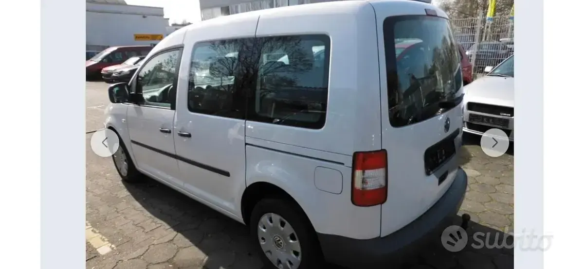 Usata VW Caddy Life 103 CV (75 kW) 2009 Bianco Monovolume