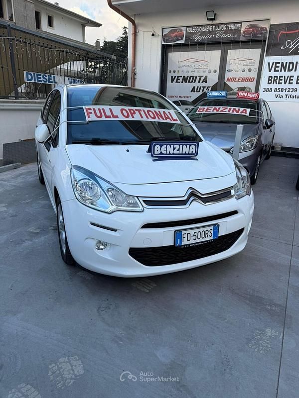 Usata Citroën C3 Exclusive 82 CV (60 kW) 2016 Bianco Berlina