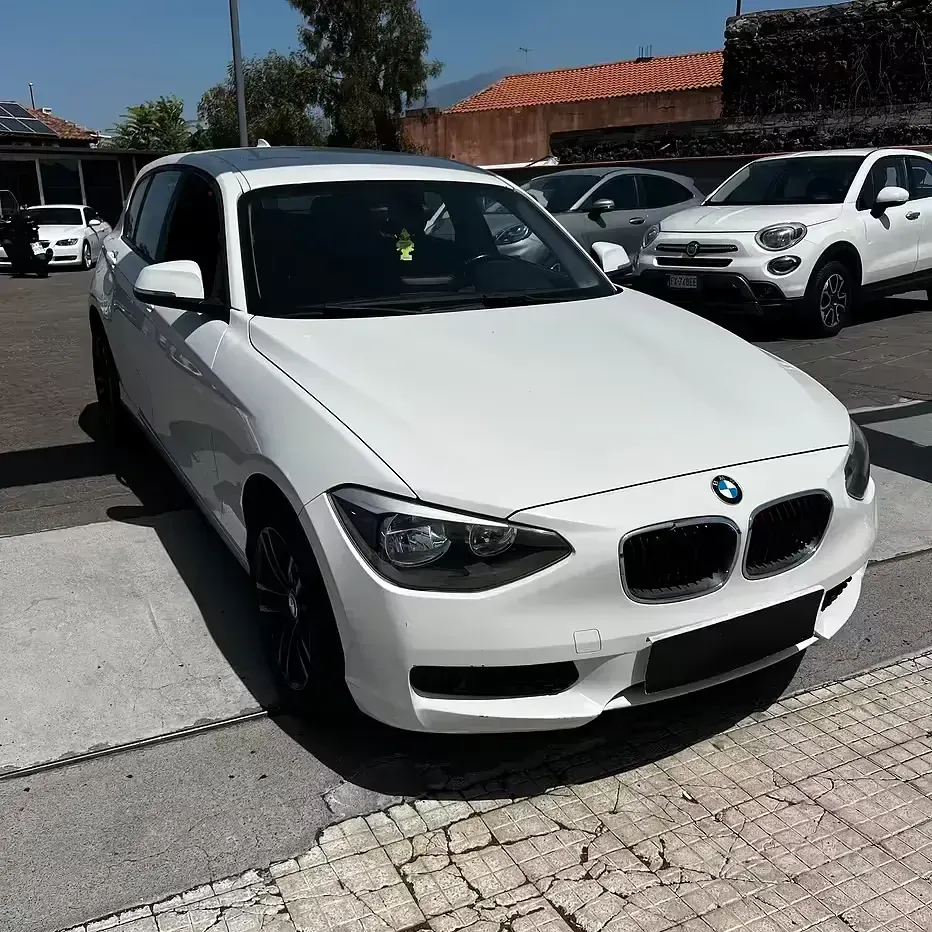 Usata BMW 114 95 CV (69 kW) 2013 Bianco Utilitaria