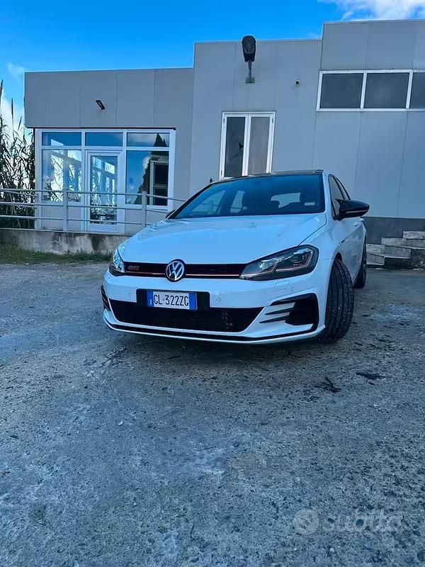 Usata VW Golf VII GTI 245 CV (180 kW) 2019 Bianco Berlina