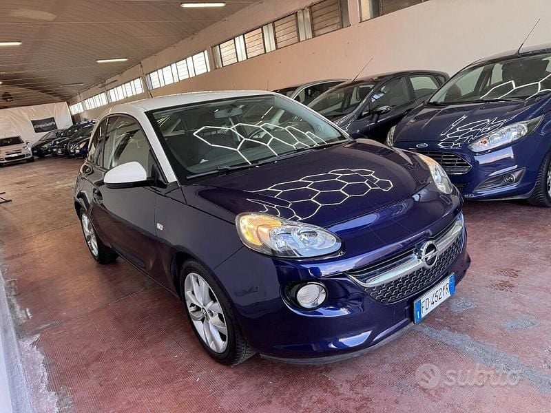 Usata Opel Adam 70 CV (51 kW) 2016 Blu Utilitaria