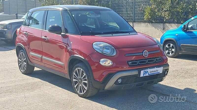 Usata Fiat 500L Cross 90 CV (66 kW) 2018 Rosso Monovolume
