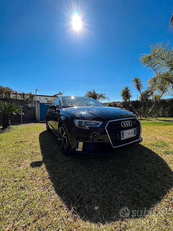 Usado Audi A3 Ambiente 184 CV (135 kW) 2020 Negro Berlina