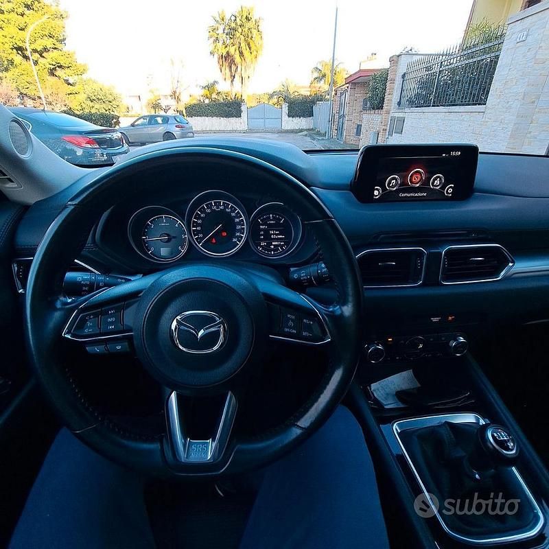 Usata Mazda CX-5 150 CV (110 kW) 2019 Bianco SUV