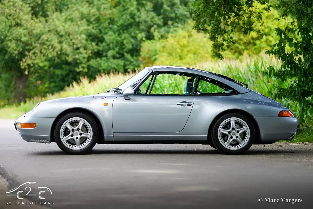 Usata Porsche 993 286 CV (210 kW) 1996 Argento Coupé
