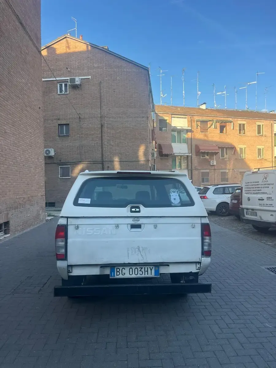 Usata Nissan Navara 103 CV (75 kW) 2000 Bianco Pick-up