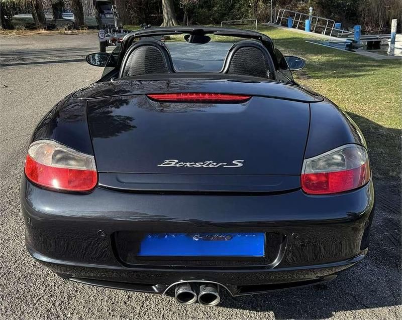 Usata Porsche Boxster 260 CV (191 kW) 2005 Grigio Cabrio