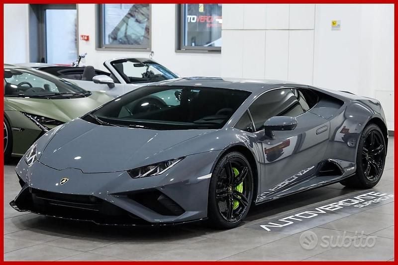 Usata Lamborghini Huracán 609 CV (447 kW) 2021 Grigio Coupé