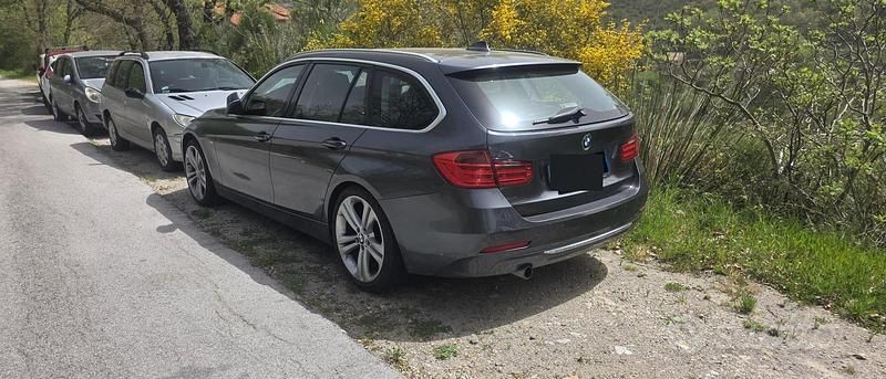Usata BMW 320 Luxury Line 184 CV (135 kW) 2013 Grigio Station wagon