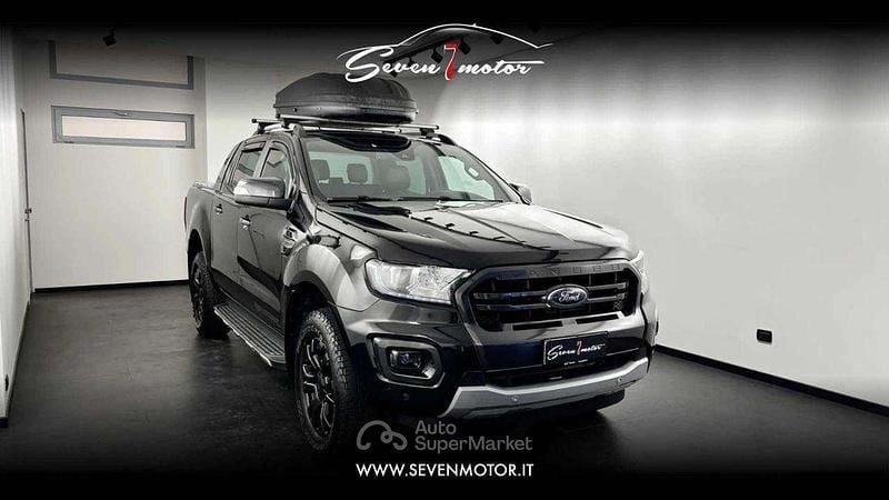 Usata Ford Ranger 213 CV (156 kW) 2022 Nero Pick-up