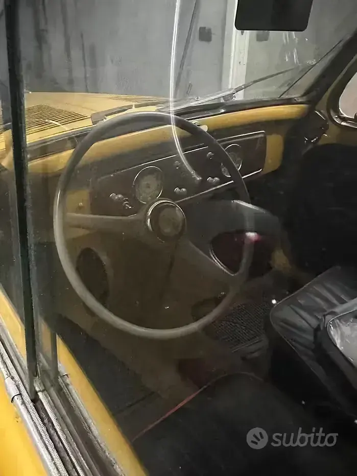 Usata Fiat Topolino 1950 Giallo Utilitaria