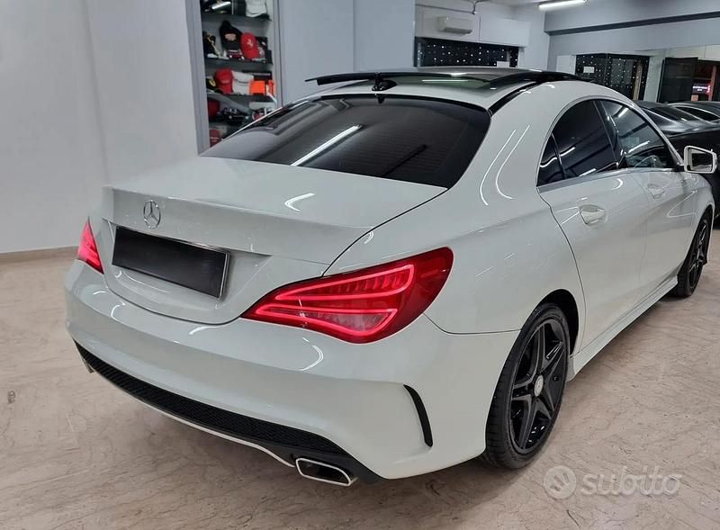 Usata Mercedes CLA220 AMG 177 CV (130 kW) 2015 Bianco Berlina