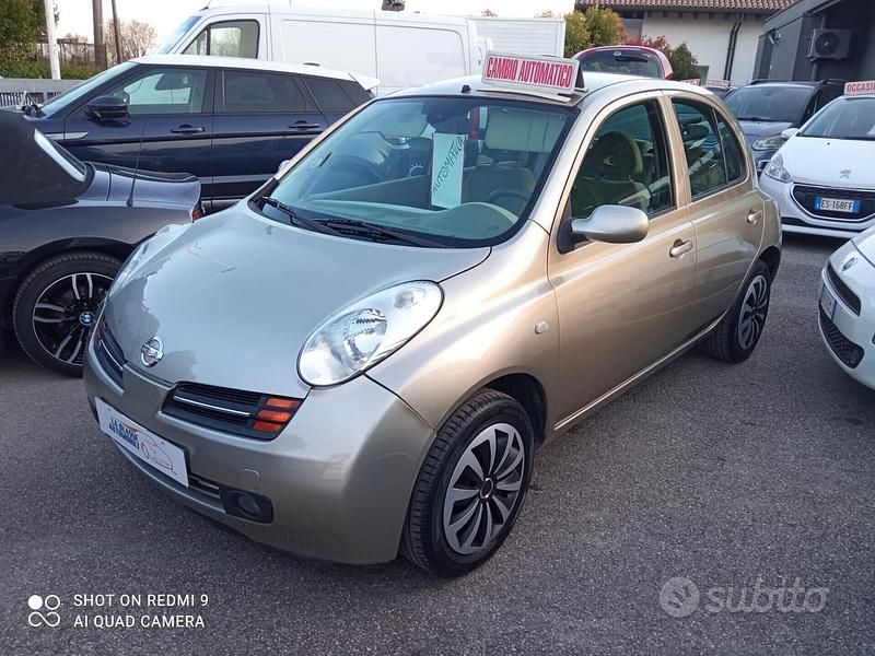 Usata Nissan Micra Acenta 80 CV (58 kW) 2004 Marrone Utilitaria