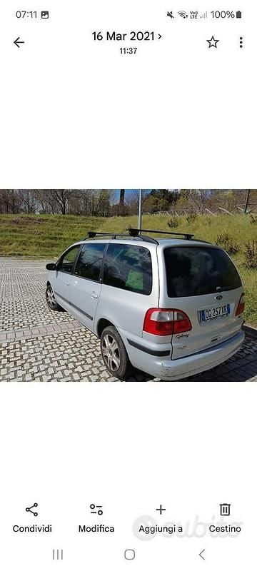 Usata Ford Galaxy 130 CV (95 kW) 2005 Grigio Monovolume