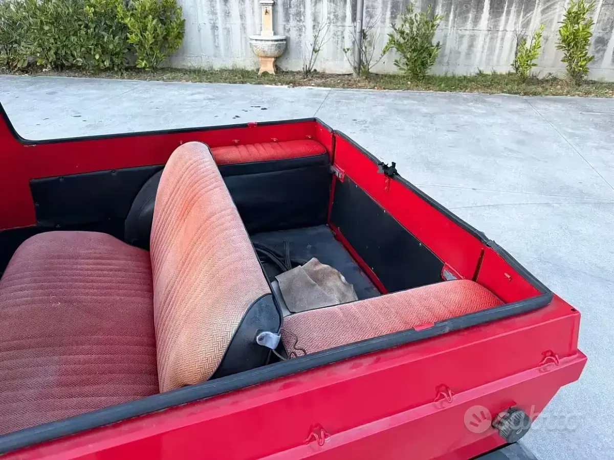 Usata Fiat 127 45 CV (33 kW) 1970 Rosso Cabrio