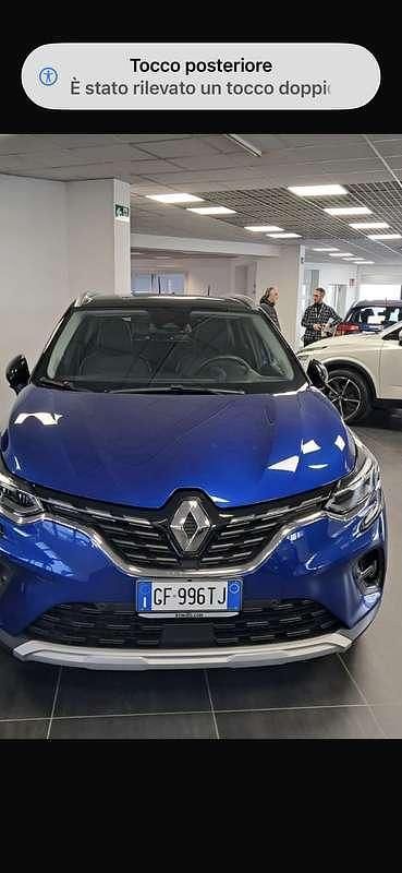 Usata Renault Captur Business 94 CV (69 kW) 2021 Blu/azzurro SUV
