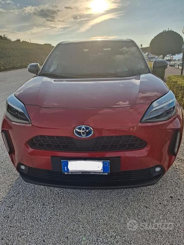 Usata Toyota Yaris Trend 2022 Rosso Berlina