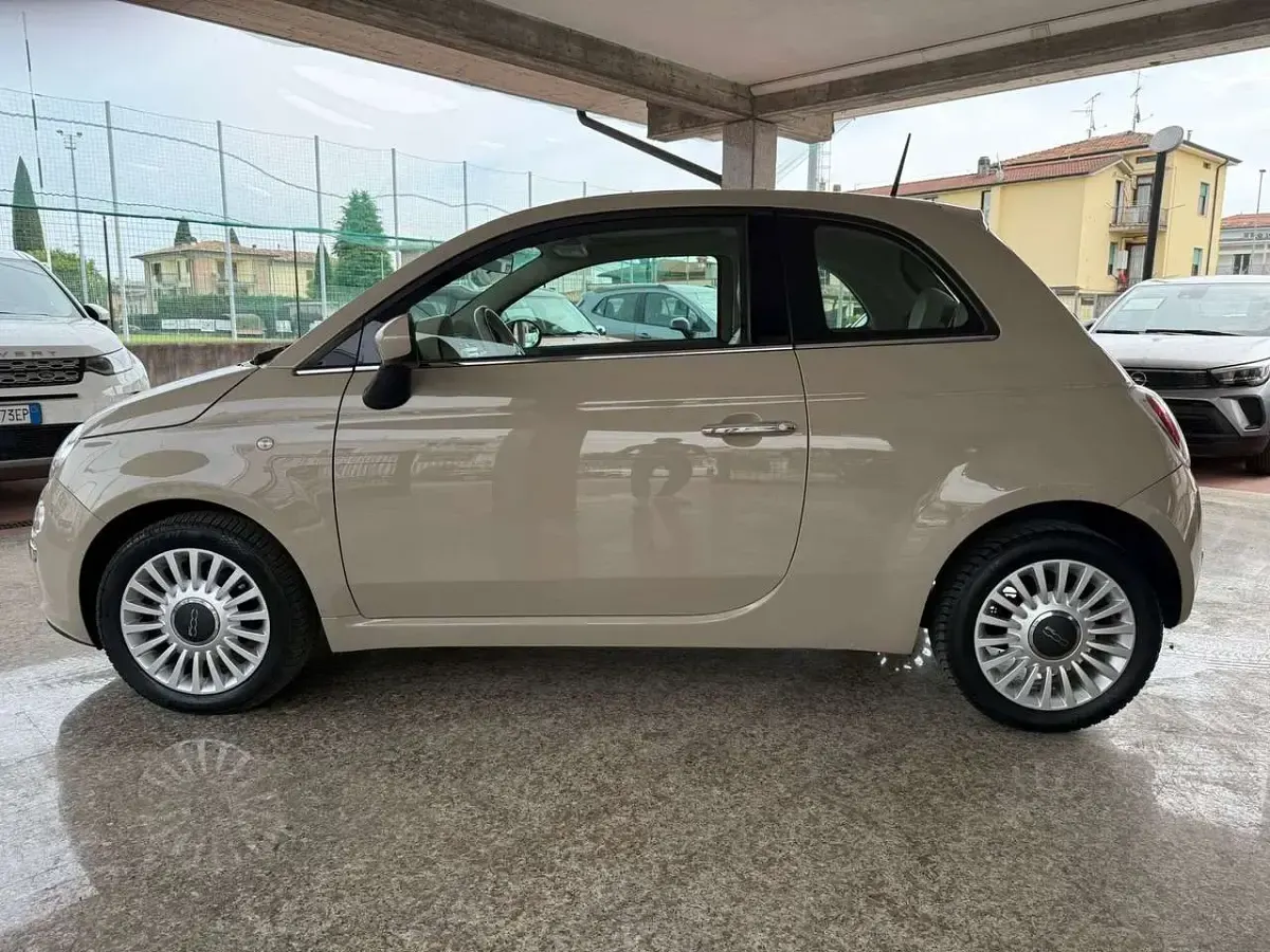 Usata Fiat 500 Lounge 95 CV (69 kW) 2012 Beige Berlina
