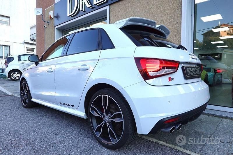 Usata Audi S1 Ambiente 231 CV (169 kW) 2017 Bianco Utilitaria