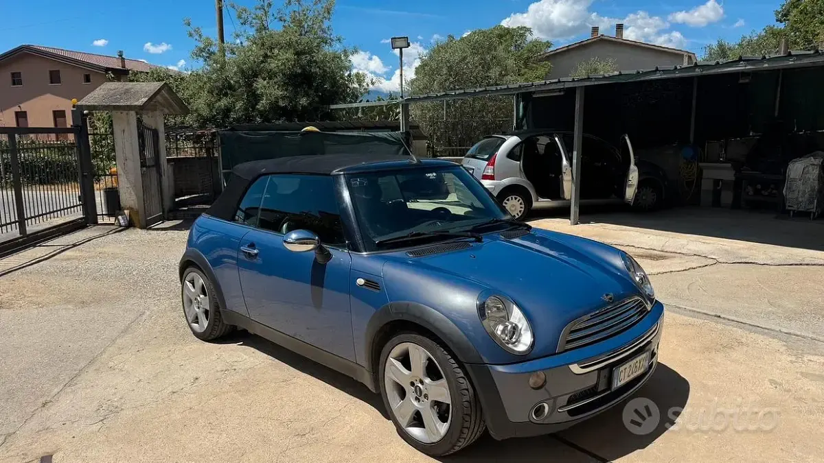 Usata Mini One Cabriolet 2005 Bluazzurro Cabrio
