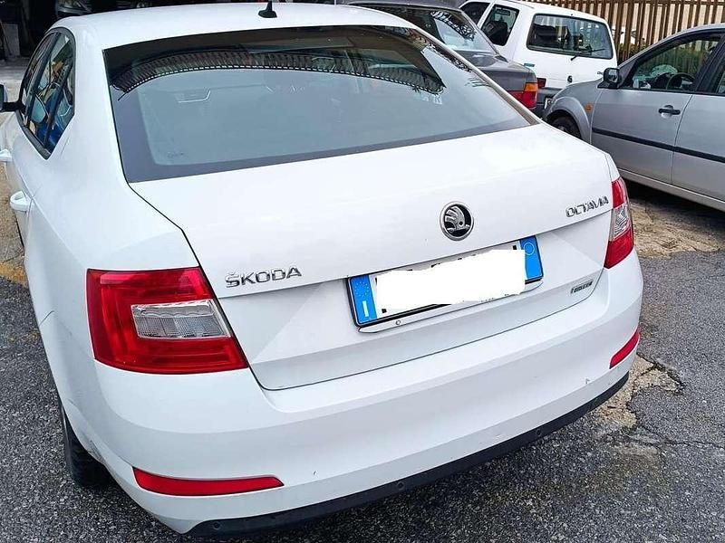 Usata Skoda Octavia G-TEC Ambition 110 CV (80 kW) 2016 Bianco Berlina