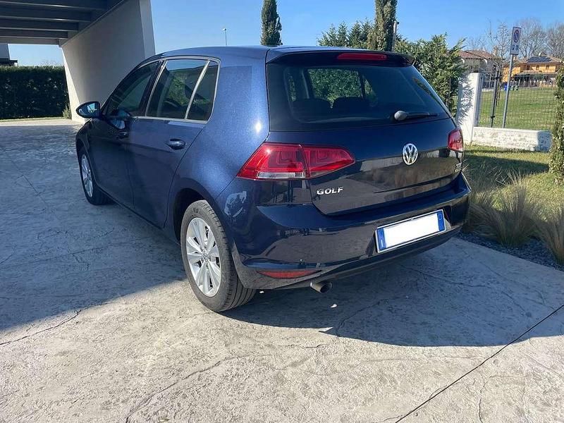 Usata VW Golf VII Comfortline 110 CV (80 kW) 2014 Blu/azzurro Berlina