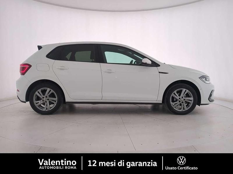 Usata VW Polo R-line 95 CV (69 kW) 2023 Bianco Utilitaria
