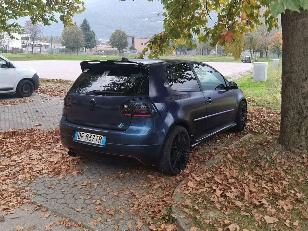 Usata VW Golf GTI 200 CV (147 kW) 2007 Blu/azzurro Coupé