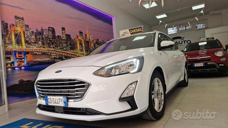 Usata Ford Focus Business Edition 120 CV (88 kW) 2020 Bianco Station wagon
