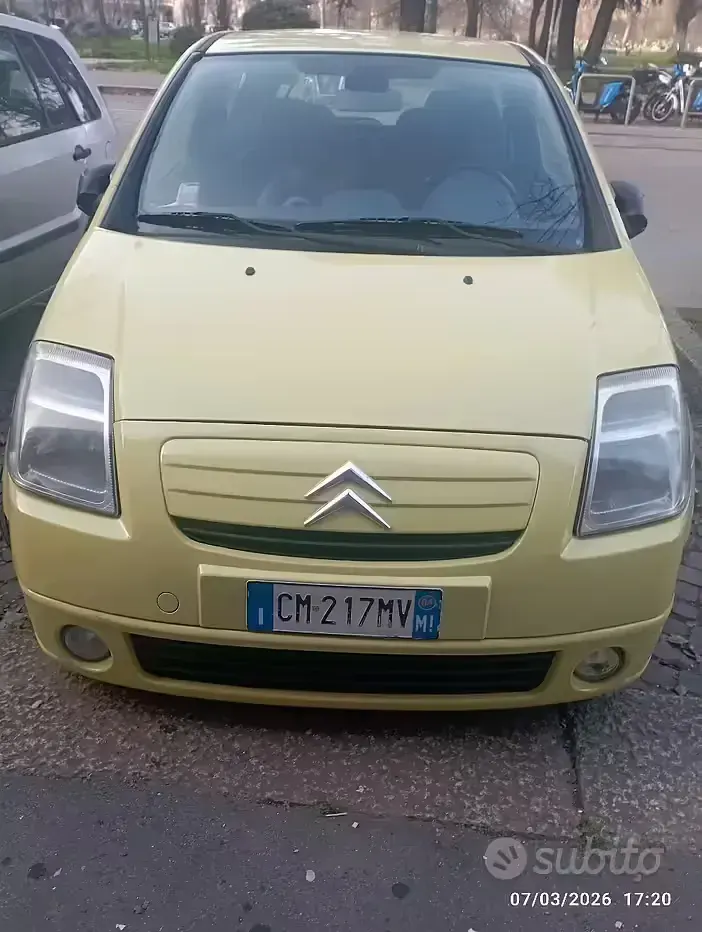 Usata Citroën C2 73 CV (53 kW) 2004 Giallo Utilitaria