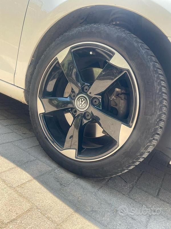 Usata VW Golf VI 2010 Bianco Utilitaria