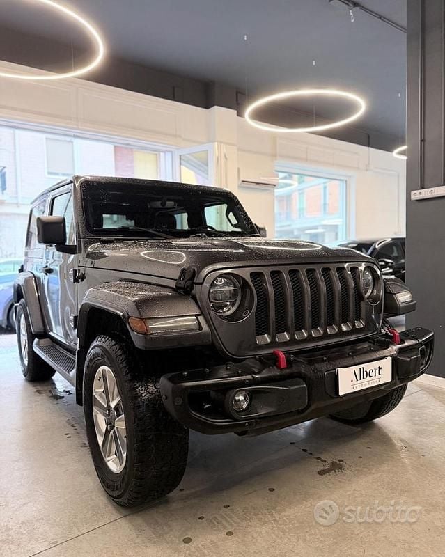 Usata Jeep Wrangler Sahara 200 CV (147 kW) 2019 Grigio SUV