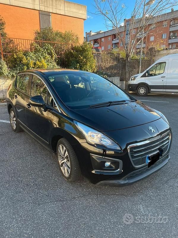 Usata Peugeot 3008 115 CV (84 kW) 2013 Nero Monovolume