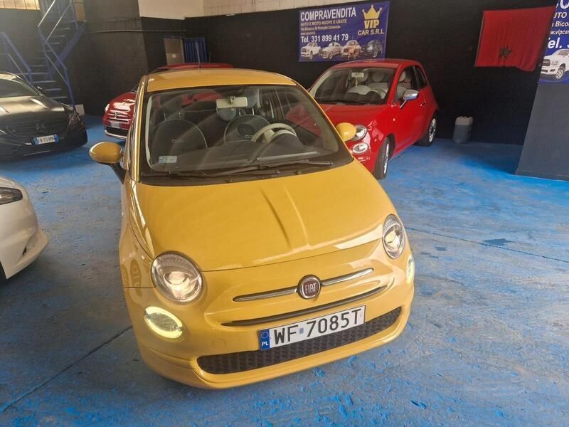 Usata Fiat 500 Club 69 CV (50 kW) 2016 Giallo Berlina